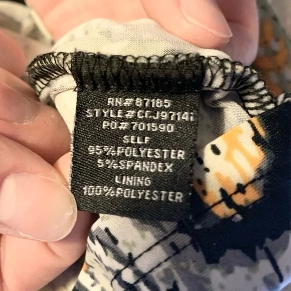 RUBY ROX STRAPLESS BOHO DRESS SIZE LARGE - Picture 13 of 14